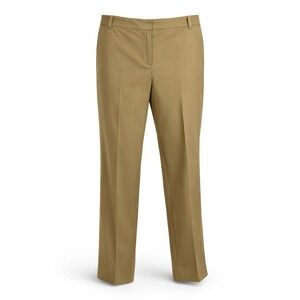 Lafayette 148 Menswear‎ Khaki Flat Front Straight Leg Dress Pants Size 12